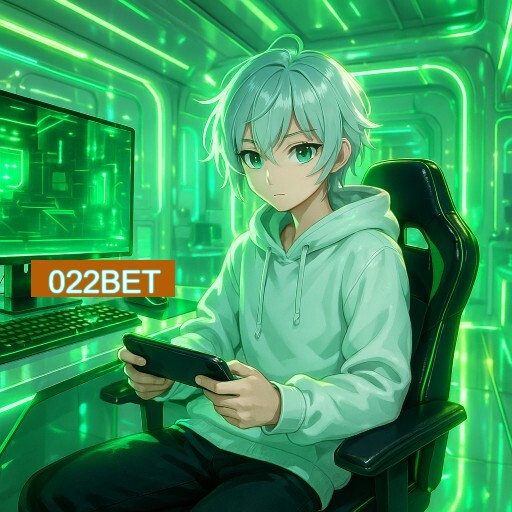 Imagem promocional do app oficial 022BET destacando a conveniência de jogar cassino online pelo celular ou navegador