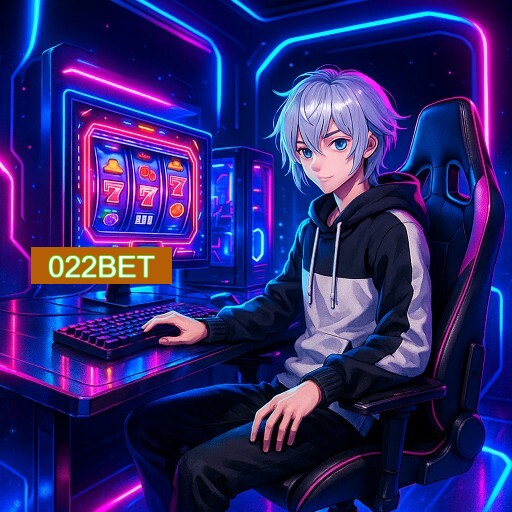 Imagem promocional do app oficial 022BET destacando a conveniência de jogar cassino online pelo celular ou navegador