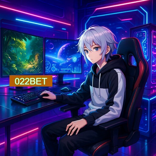 Imagem promocional do app oficial 022BET destacando a conveniência de jogar cassino online pelo celular ou navegador