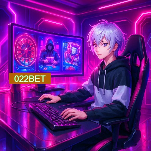 Imagem promocional do app oficial 022BET destacando a conveniência de jogar cassino online pelo celular ou navegador