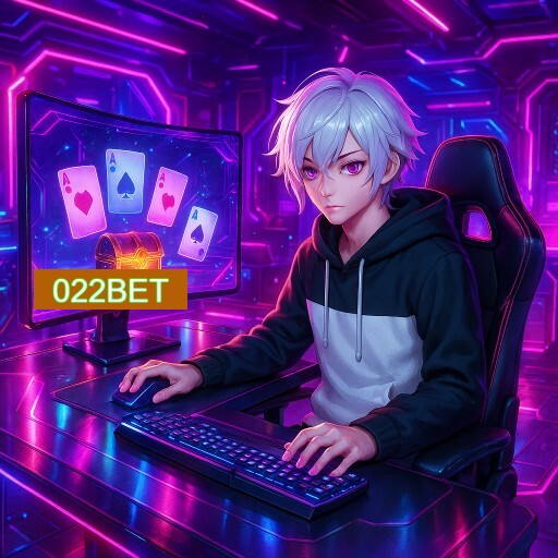 Imagem promocional do app oficial 022BET destacando a conveniência de jogar cassino online pelo celular ou navegador