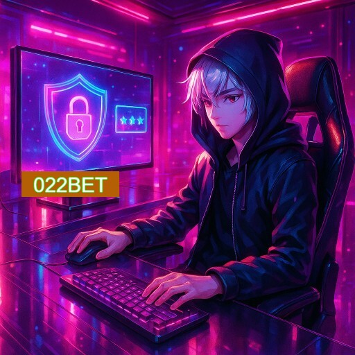 Imagem promocional do app oficial 022BET destacando a conveniência de jogar cassino online pelo celular ou navegador